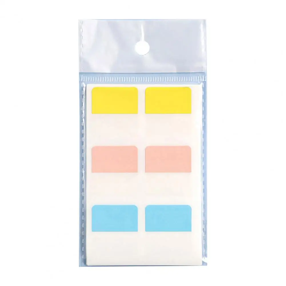 Etiquetas de índice adhesivas, guías de tarjetas de índice útiles, tablero de notas adhesivas, tablero de mensajes pequeño anticaída, 10 unids/bolsa
