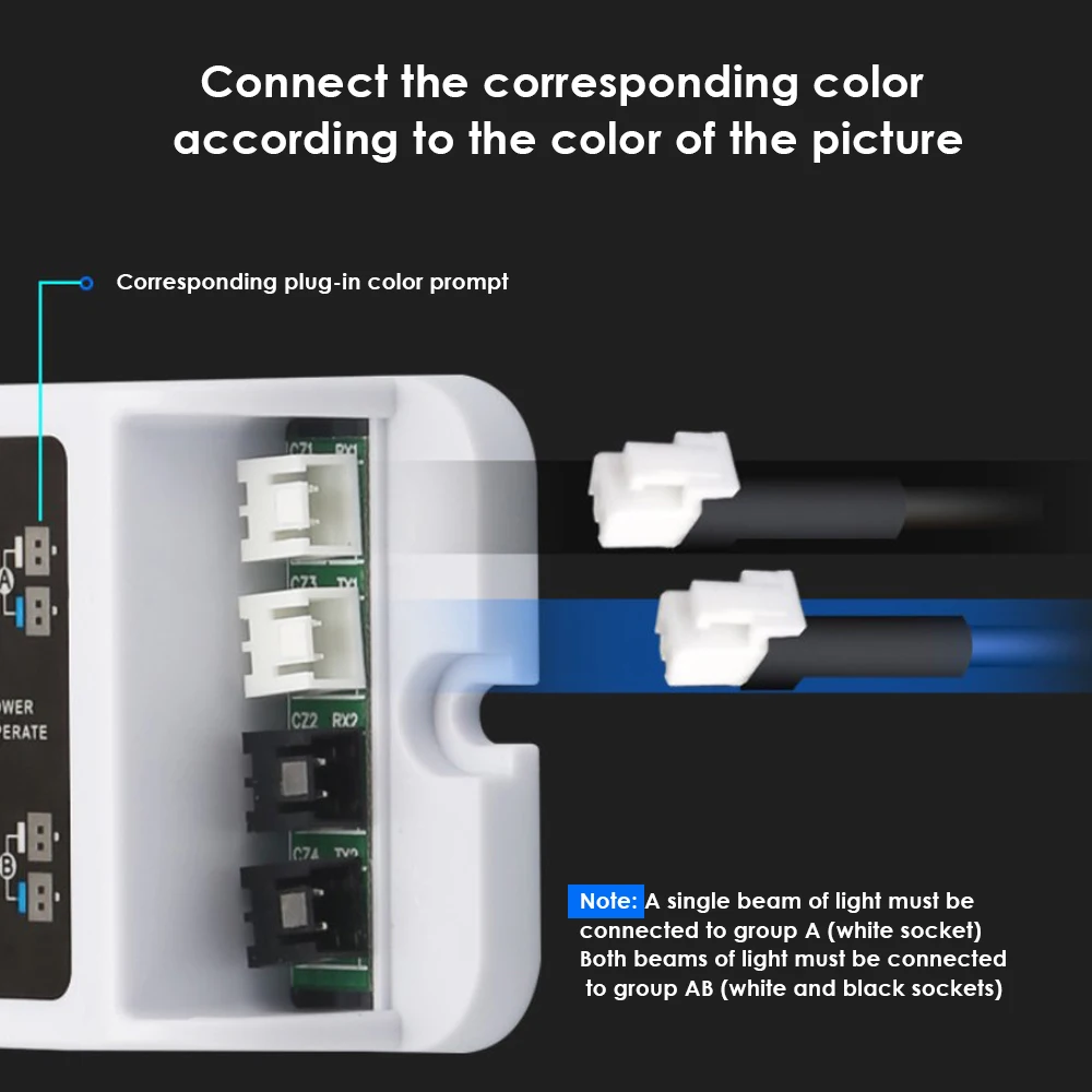 10m elektronisch veiligheidslicht automatische deurveiligheidsstraalsensor Foto-elektrische straalsensor (enkele / dubbele straal)