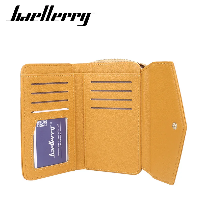 2021 New Women Wallets Top Quality  Fashion PU Leather Female Purse Short Card Holder Brand Wallet For Women