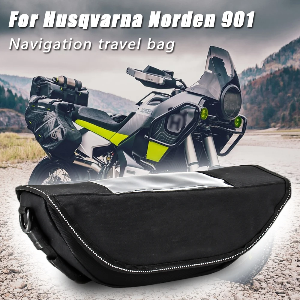 

For Husqvarna Norden 901 2022 NORDEN 901 New waterproof motorcycle handlebar travel bag navigation bag