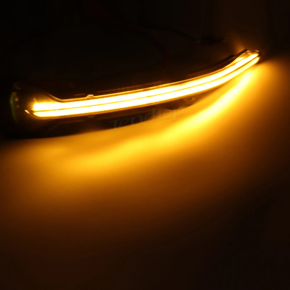 LED Dynamic Blinker Turn Signal Sequential Lights Side Mirror Indicator For SEAT Leon Mk3 5F Ibiza Mk5 KJ Arona 2018 - view 4