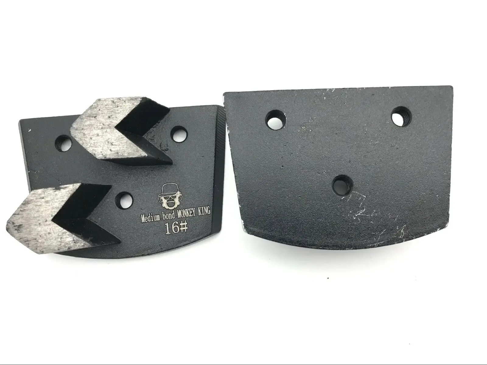 Double Arrows Metal Bond Diamond Tools Grinding Disc Puck Shoe Scraper for Dovetail and Lavina Edco Floor Grinder