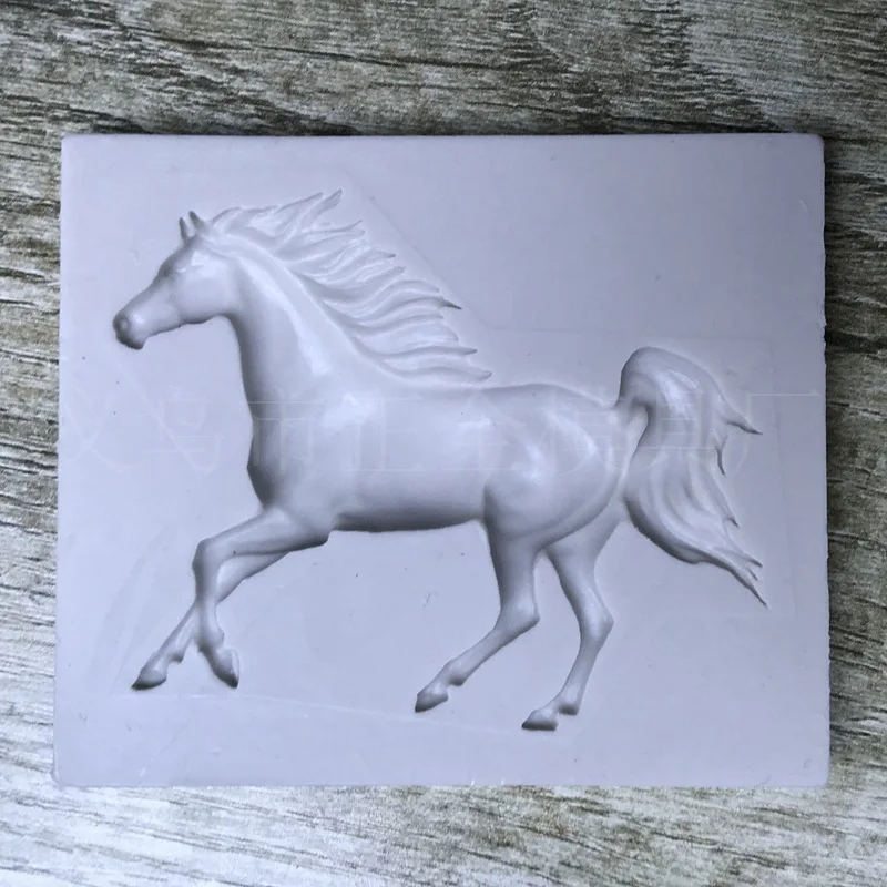 Horse Shape  Epoxy Resin Fondant Silicone Mold for DIY Pastry Chocolate Candy Dessert Decoration Kitchenware Baking Accessories