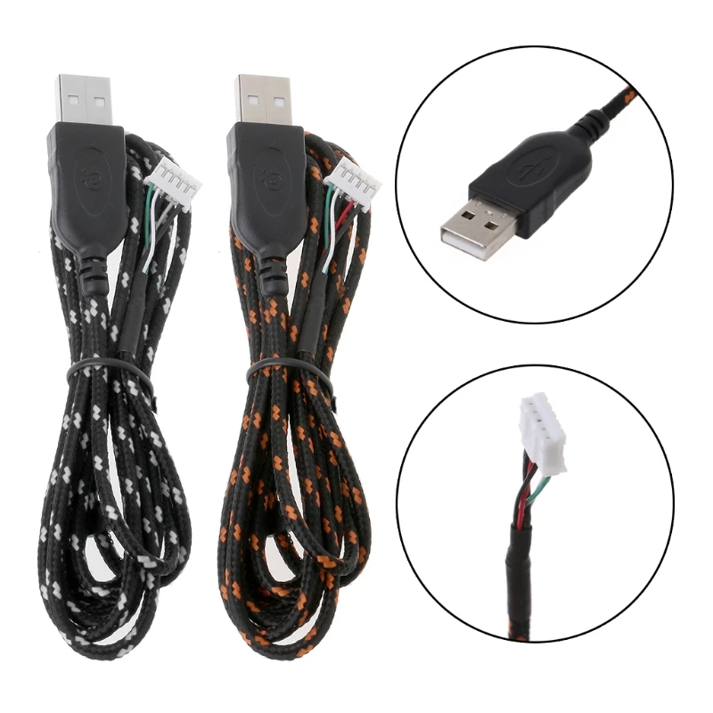 USB Mouse Cable Line Replacement Wire for steelseries KANA Special Mouse Lines