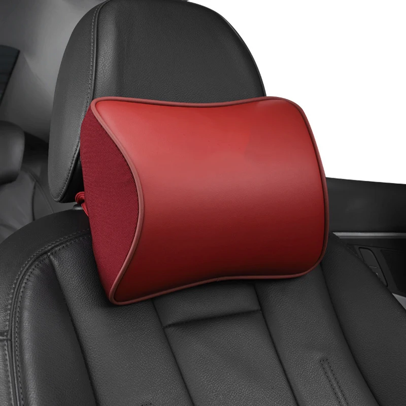 

Car Interior Products Decorative Memory Foam Headrest, Head And Neck Support Pillow Waist Cushion Set For Audi S3 A1 A4 A6 Q3 Q5