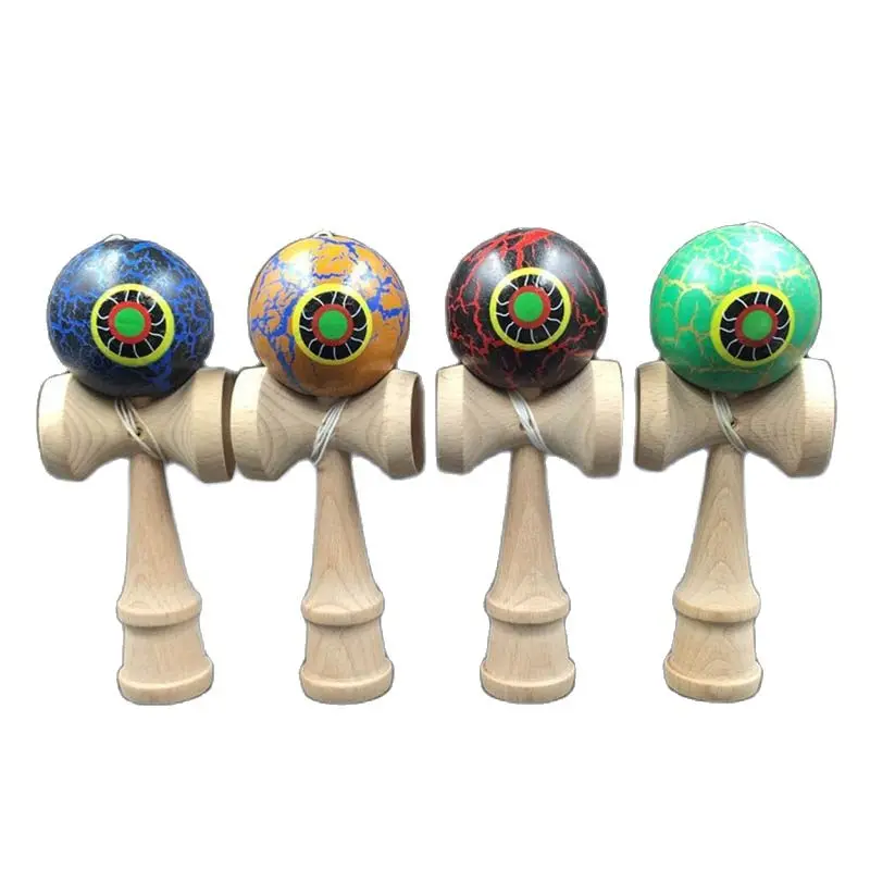 6cm Kendama Professional Toy Kendama Skill Juggling Balls Toy For Children Adult Colors Random Birthday Christmas Gift