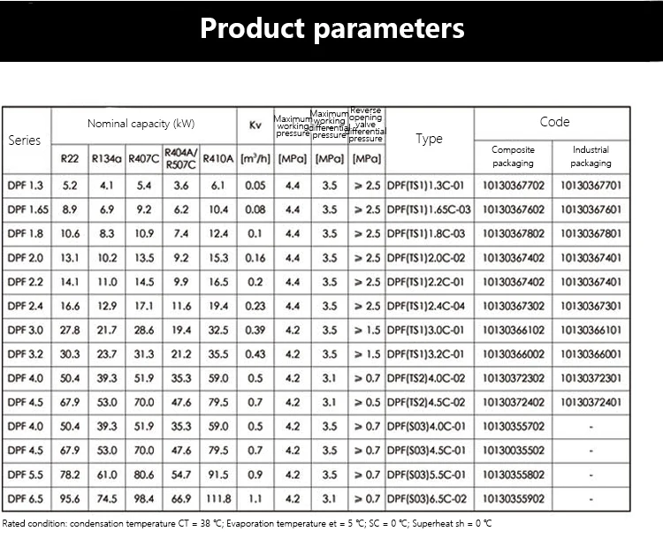 Электромагнитный клапан SANHUA Electronic Expansion Valve DPF (TS1) 1.3C-01 DPF (TS1) 1.6c-03 Air Conditioner Inverter Heat Pump Cooler Пневматика — деталь 2