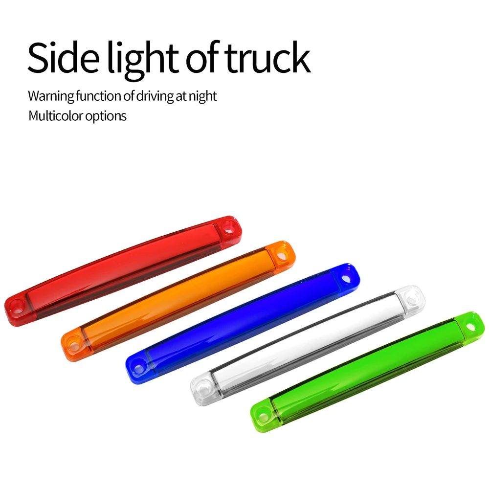 10 Stück Seitenmarkierungsleuchten 12V 24V LED LKW-Beleuchtung Parkleuchten Orange Markierungslampen Anhänger LKW Markierungsleuchten – Detail 4