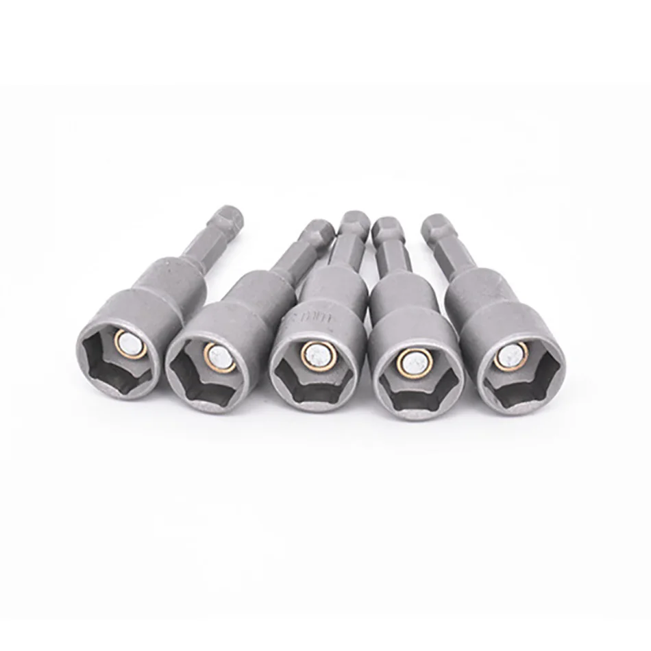 1pc convertitore di punte per cacciavite magnetico a sgancio rapido 6mm-19mm Bit Holder 1/4 "Hex Sleeve Shank supporti elettrici trasforma giunto