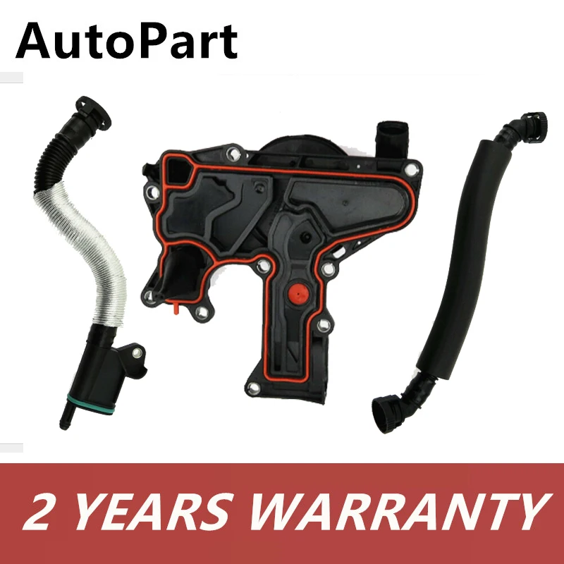 

06H103495E 06H 103 495 B Oil Separator PCV Valve Assembly Pipe For Audi TT A4 Q5 VW Skoda Golf Jetta Seat 1.8T/2.0T 06H103226A