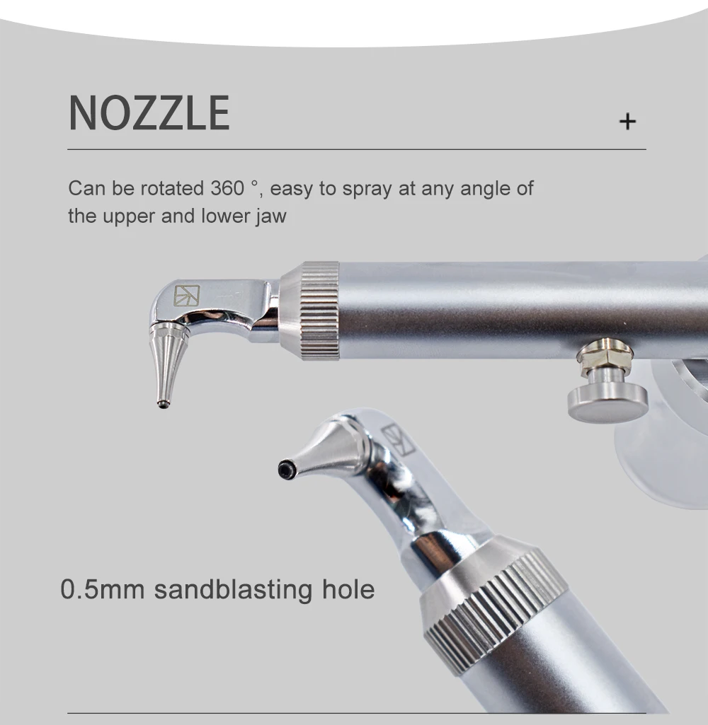 DEASIN 2in1 Dental Tools Aluminum Oxide Micro Blaster Alumina Air Abrasion Polisher Microetcher Sandblasting With Water Spray