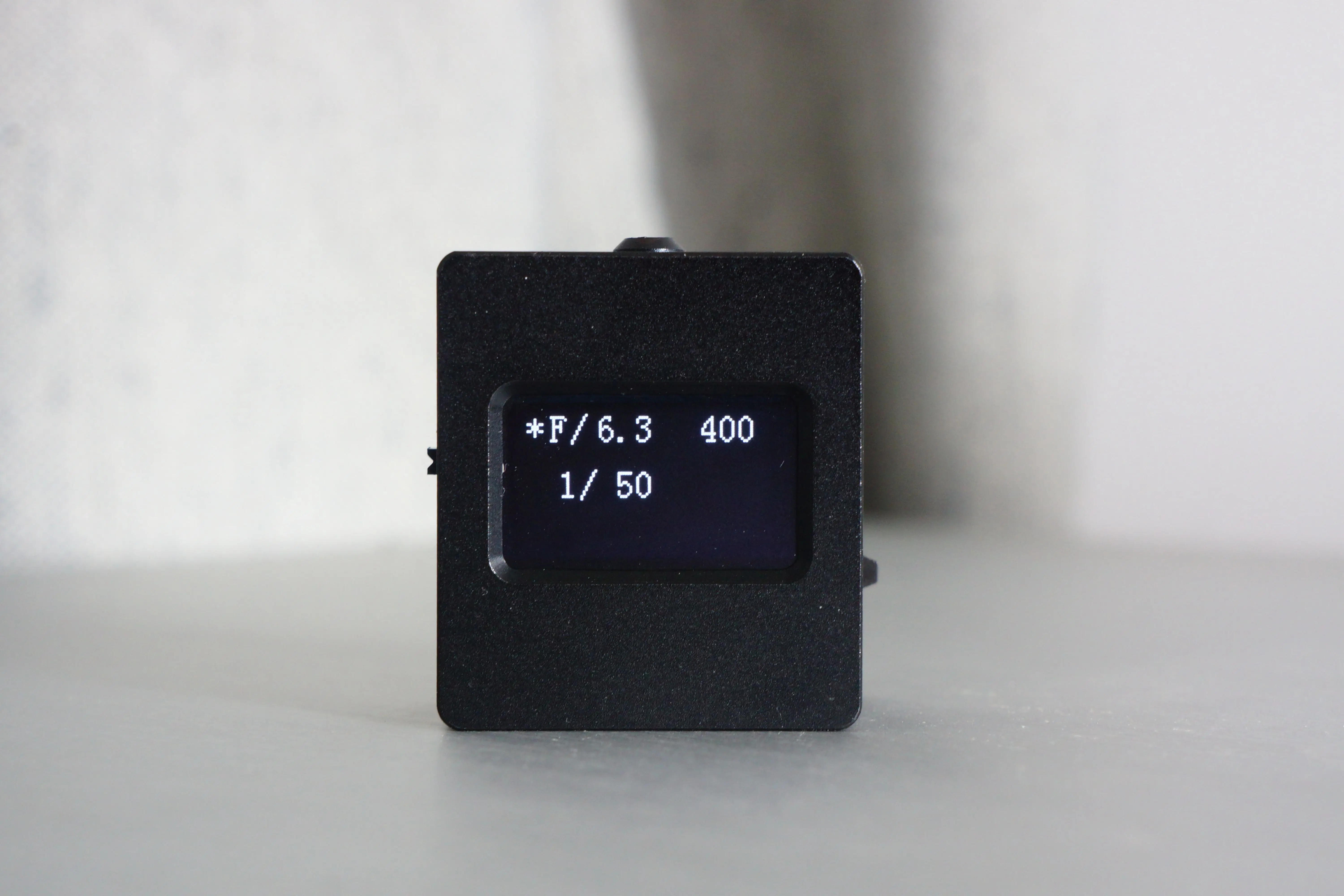 Metal V-201X Light Meter, Camera Top Reflection Light Meter, Hot Shoe and Cold Shoe Fixing, Nylon Optional