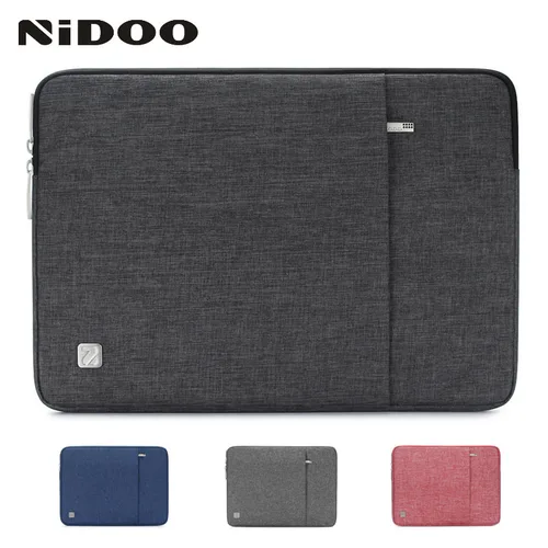 NIDOO funda para portátil para Macbook Air 13 M1 Pro Xiaomi Dell Lenovo 13,3 14 15,6 pulgadas bolsa impermeable para ordenador portátil