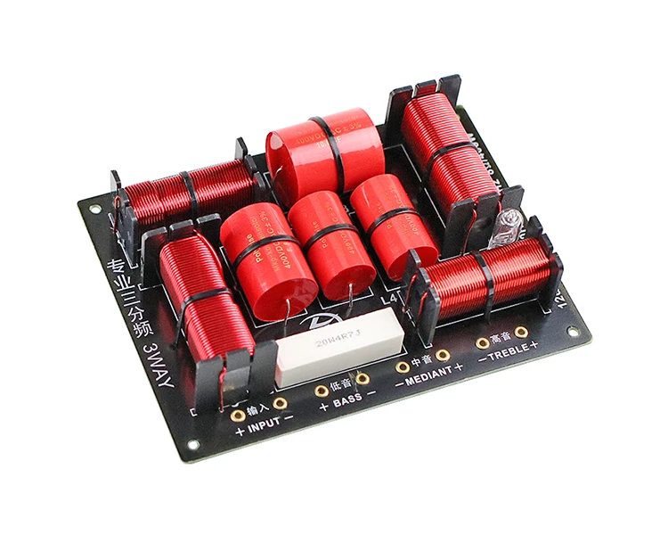Ghxamp 400w 3-Wege-Crossover-Hifi-Hochtöner Midange Woofer-Lautsprecher-Crossover 1250h 5000Hz mit hohem Schutz 12dB/Oct 1 Stk – Detail 8