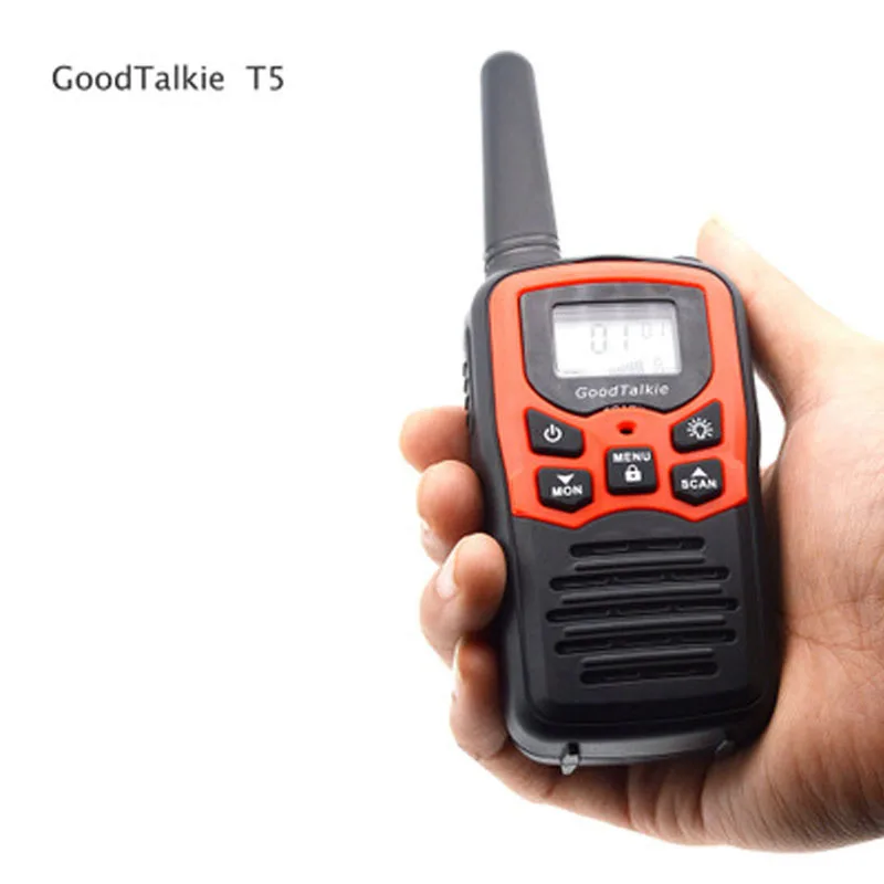 2 Chiếc GoodTalkie T5 Bộ Đàm Cầm Ngoài Trời Dân Sự Cao Cấp Bộ Đàm 22 Shindo 400-470MHz Tối Đa khoảng Cách 5 Km