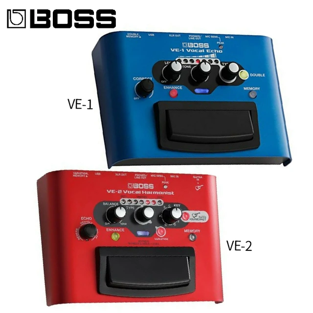 BOSS VE-1/VE-2 Vocal Echo Harmonist Effects Processor Stompbox Guitar Pedal  - AliExpress 18