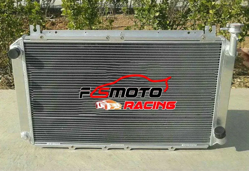 For Nissan Patrol GQ Y60 4.2L TB42 Petrol 3 Row Aluminum Radiator MT 1988-1997 88 89 90 91 92 93 94 95 96 97 1989 1990 1991 1992