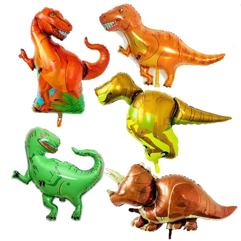 Dinosaur party balloon Tyrannosaurus shark balloon happy birthday Decoration Children's Party Gift Toy baby shower supplier