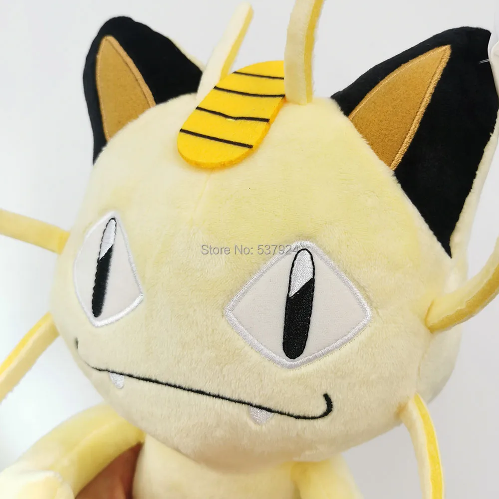 5 قطع جديدة من دمية Meo Meowth الأصلية مقاس 9 بوصة 23 سم