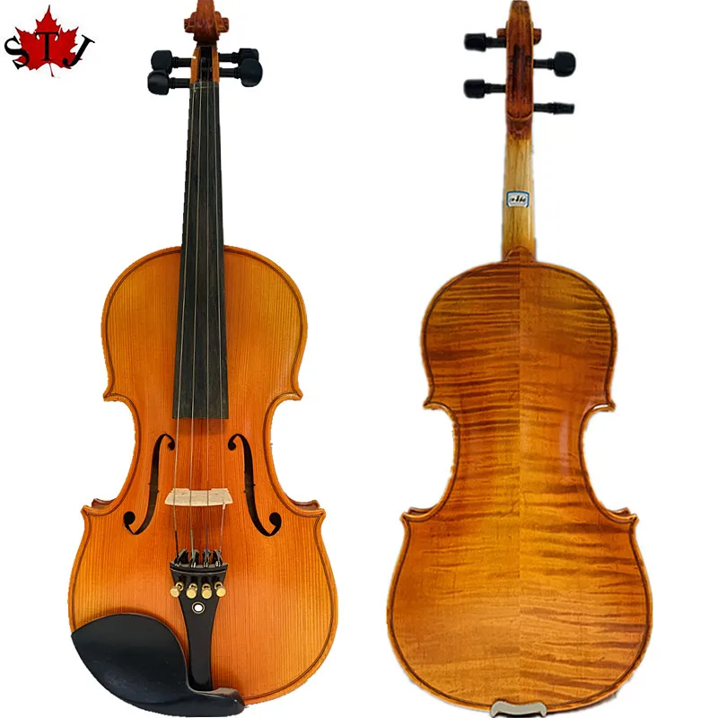 

Strad style SONG Brand master violin 4/4,beautiful drawing rib and neck #10860