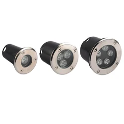 Waterproof Led Light Garden Underground 1W 3W 5W 10W IP67 Outdoor Buried Path Spot Recessed Inground Deck Lamp
