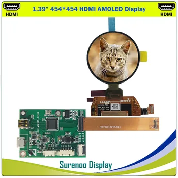 Real AMOLED screen, 1.39" 454*454 HDMI compatible MIPI round circle circular OLED LCD module display panel WB014ZNM-T00-6DP0 Real AMOLED screen, 1.39" 454*454 HDMI compatible MIPI round circle circular OLED LCD module display panel WB014ZNM-T00-6DP0