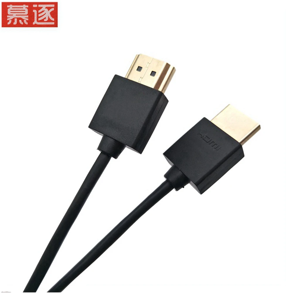 מד חוץ MochuOuter 3.0mm עדין במיוחד HD-תואם מדבקה לטלוויזיה HD וכבל מדבקה HD 1080P נשלף לאורך זמן 0.3