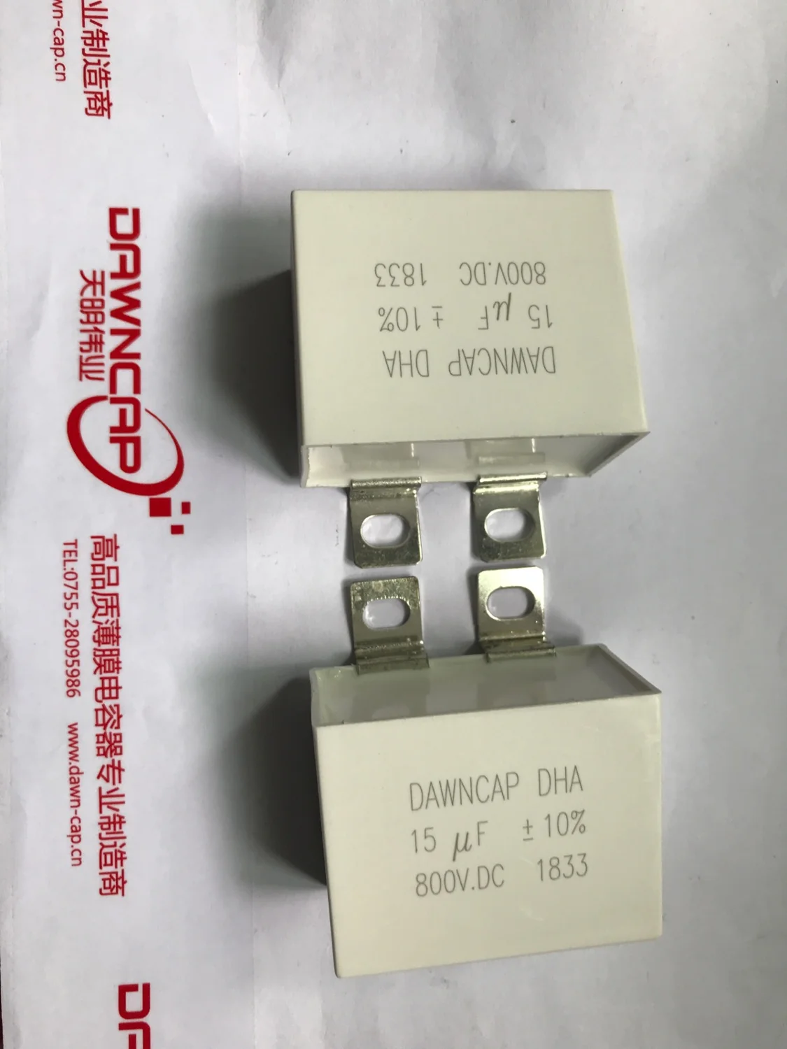 

15UF 800V DC Filter Absorption Capacitor 1200VDC 15UF