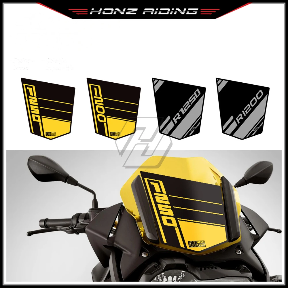 

For BMW Motorrad R1200GS R1250GS ADV 2013-2021 40 Year Decals Motorcycle Front Fairing Sticker