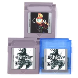 Metal Gear Solid Video Game Memory Accessories Cartridge Card for 16 Bit Console English