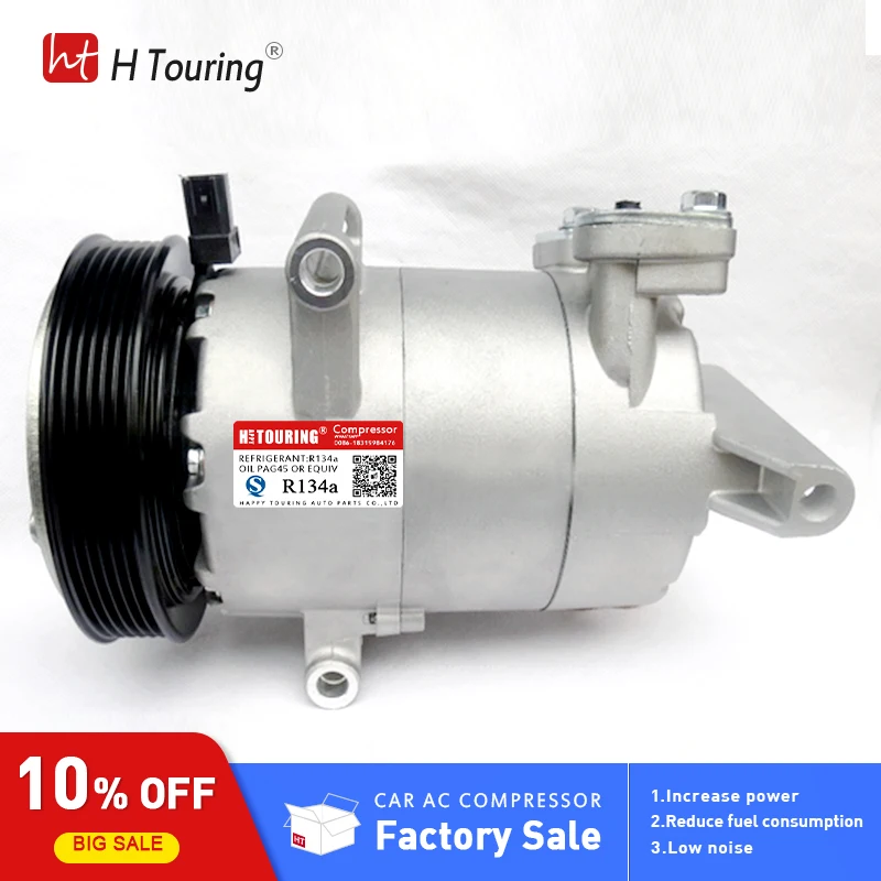 AC Compressor for CITROEN JUMPER FIAT DUCATO for FORD TRANSIT PEUGEOT BOXER 9658128580 6C1119497AB 6C1119D629AC 6C1119D629AD