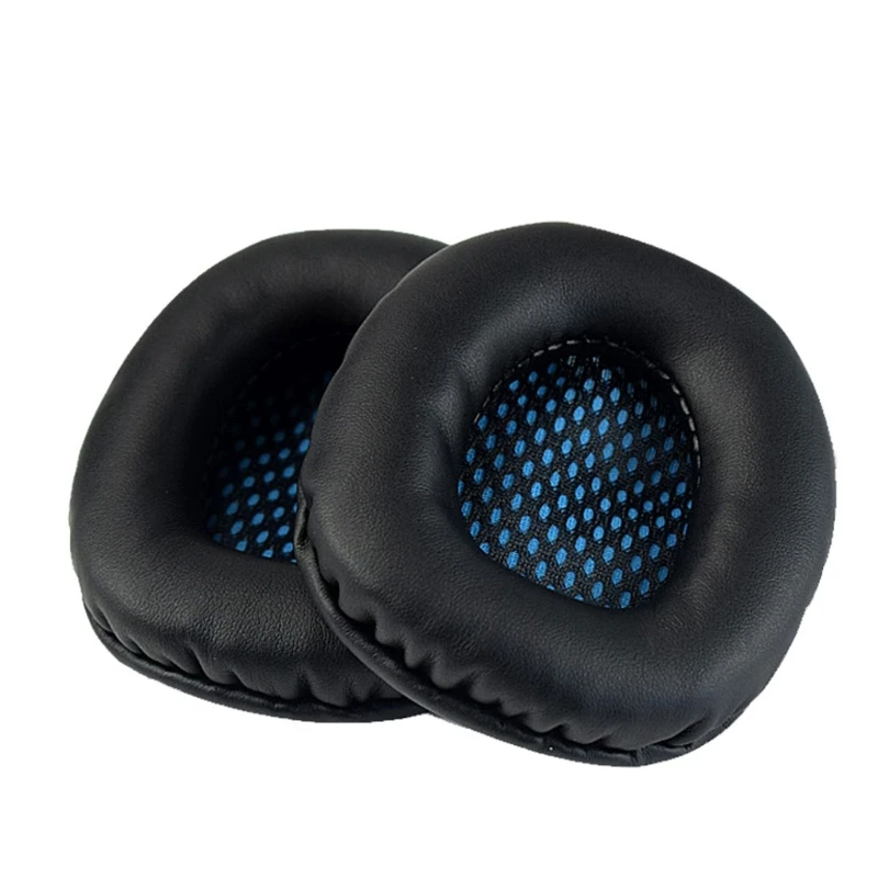 Leather Ear Cushion Sponge Earpads FOR Sades SA-902 SA-903 Headset Spare Part Soft to Wear Memory Foam 1 PAIR