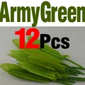12Pcs Army Green
