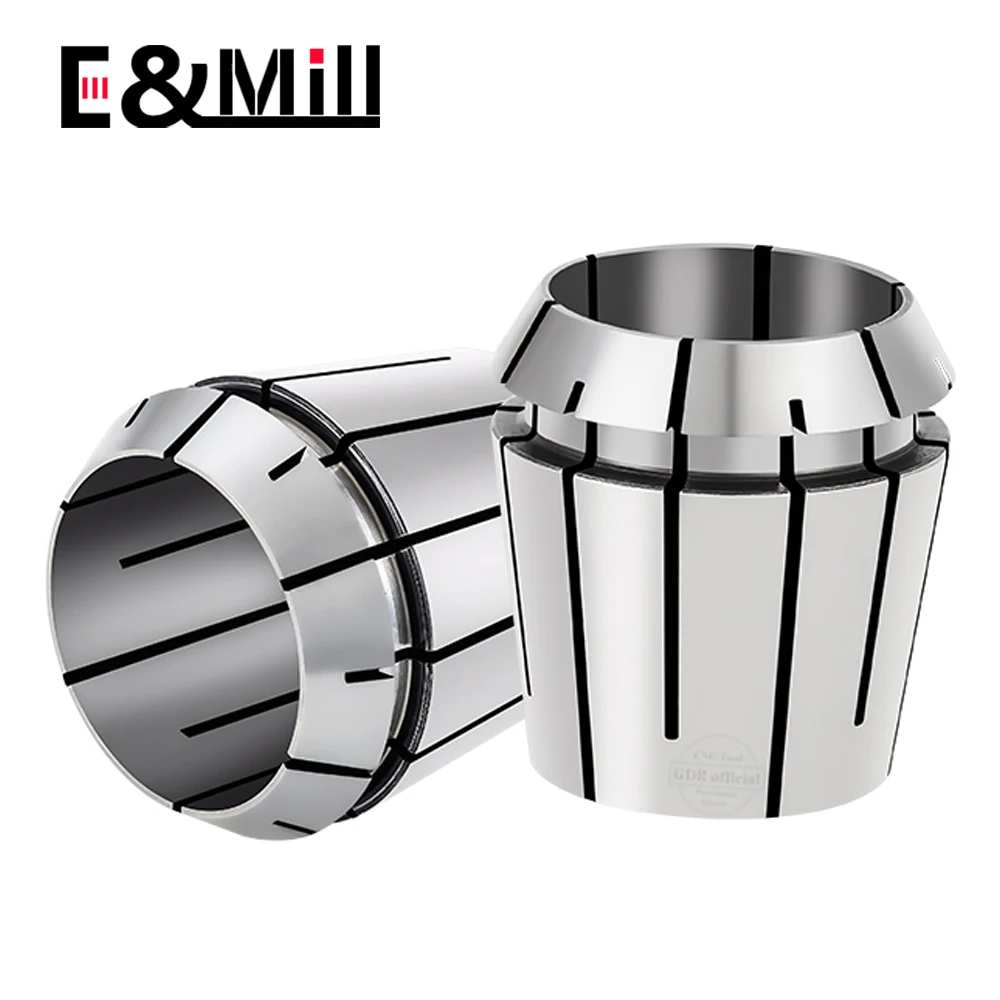 Imagem -02 - Mola Pinça Mandril Ferramenta de Fixação Brocas Mandril Cnc Fresagem Torno Ferramenta Fresa Er8 Er11 Er16 Er20 Er25 Er32 Er40 er