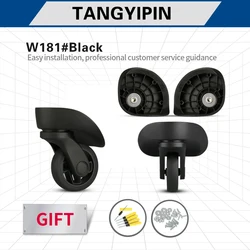 TANGYIPIN Hongsheng A - 87 ruote per bagagli valigia di ricambio carrello universale accessori per ruote pesanti riparazione personalizzata