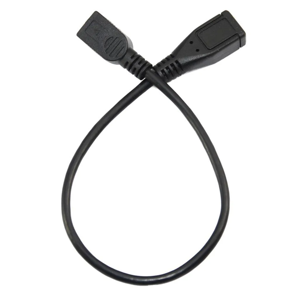 25cm High Quality USB 2.0 Mini 5 Pin A Female To Micro 5p Female Socket Short adapter Cable 0.25m