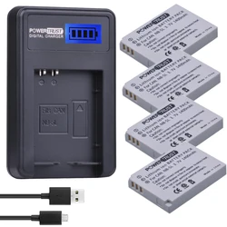 1Pcs NB-5L NB 5L NB5L Camera Battery + LCD USB Charger For Canon S110 SX200 SX210 SX220 SX230 IS HS IXUS 850 870 800 860 990