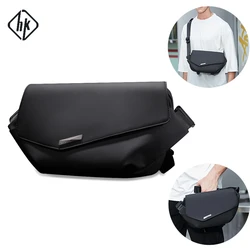 Bolsa tiracolo impermeável masculina, bolsa de mão de alta qualidade, mensageiro masculino, viagem de negócios, novo estilo