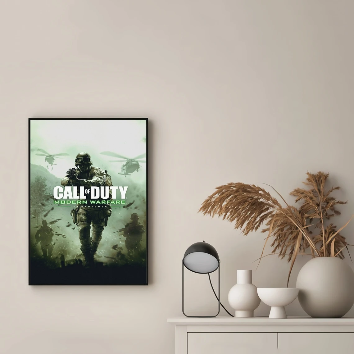 Call of Duty Modern Warfare Game Poster Wall Painting Home Decoration (No Frame)