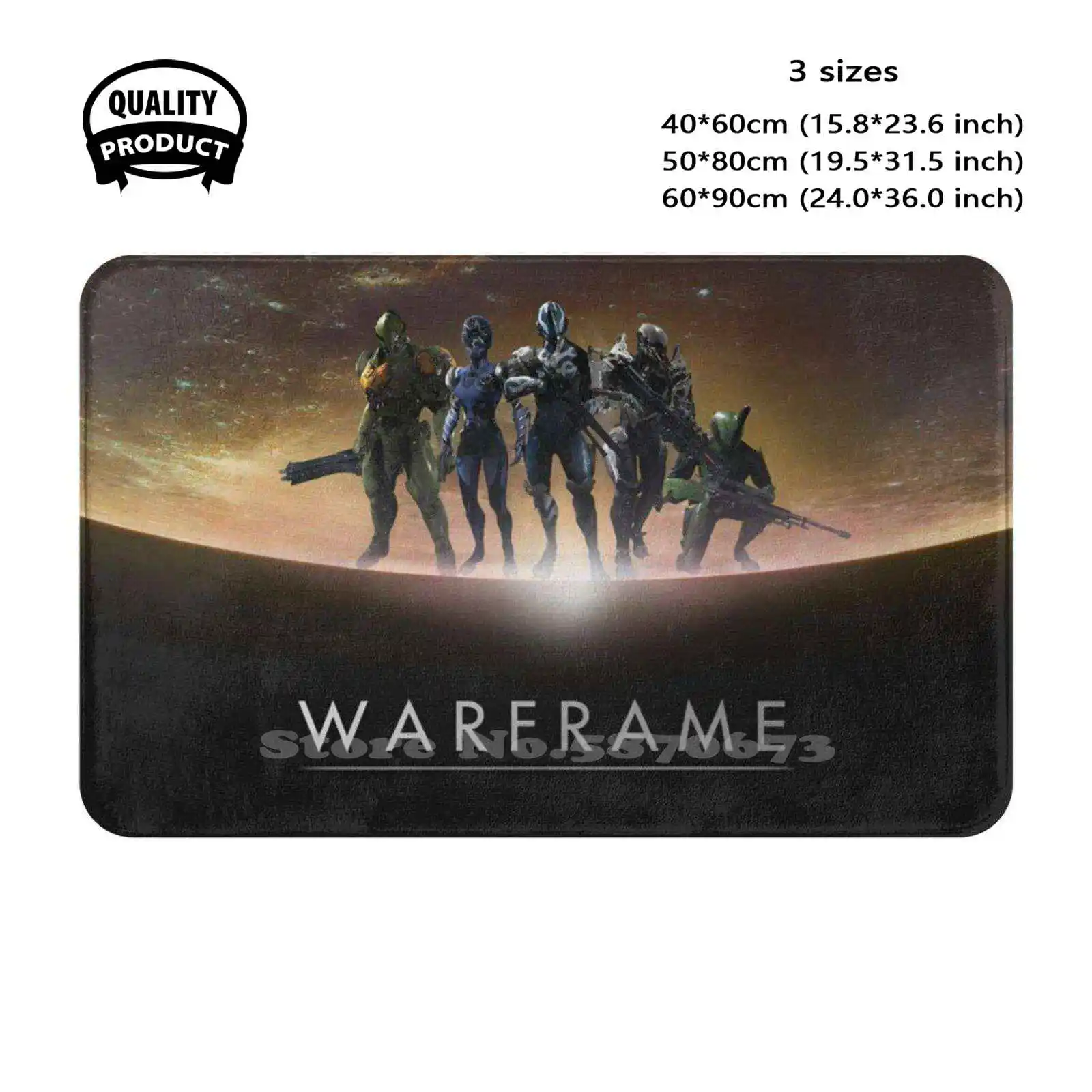 Warframe Reach I Soft Cushion Home Carpet Door Mat Car Rug Warframe Clem Gaming Grineer Tenno Ash Excalibur Grakata Ivara Lotus