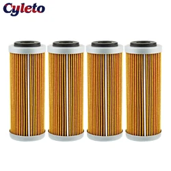 2/4 Pcs Motorcycle Oil Filter for HUSQVARNA FC250 FC 250 2014-2016 FC350 FC 350 2015 2016 FE350 FE 350 14-16 FS450 FS 450 2016