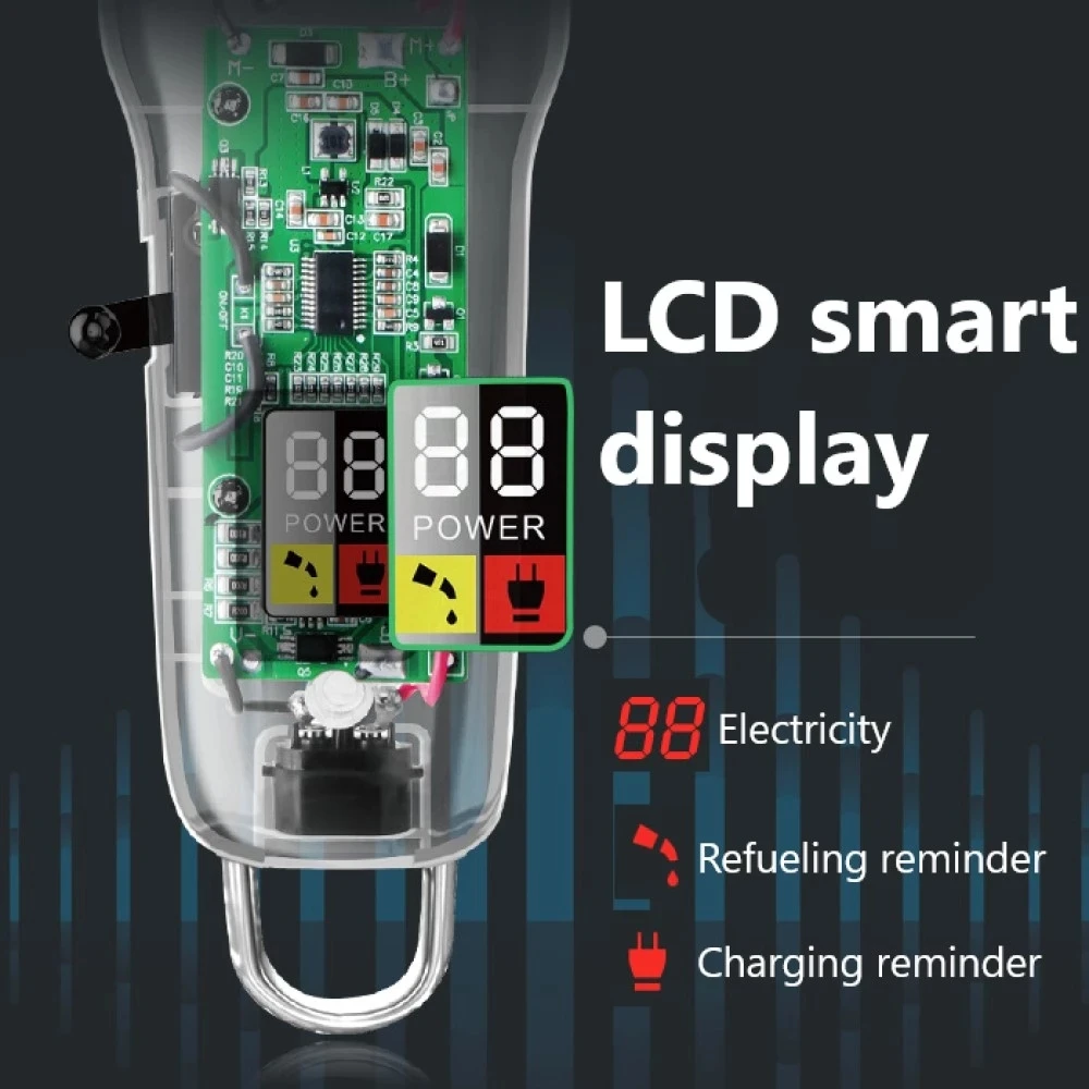 2022 nova sem fio aparador de cabelo dos homens barbearia profissional elétrica poderosa máquina cortar cabelo recarregável barba ferramenta de corte de cabelo