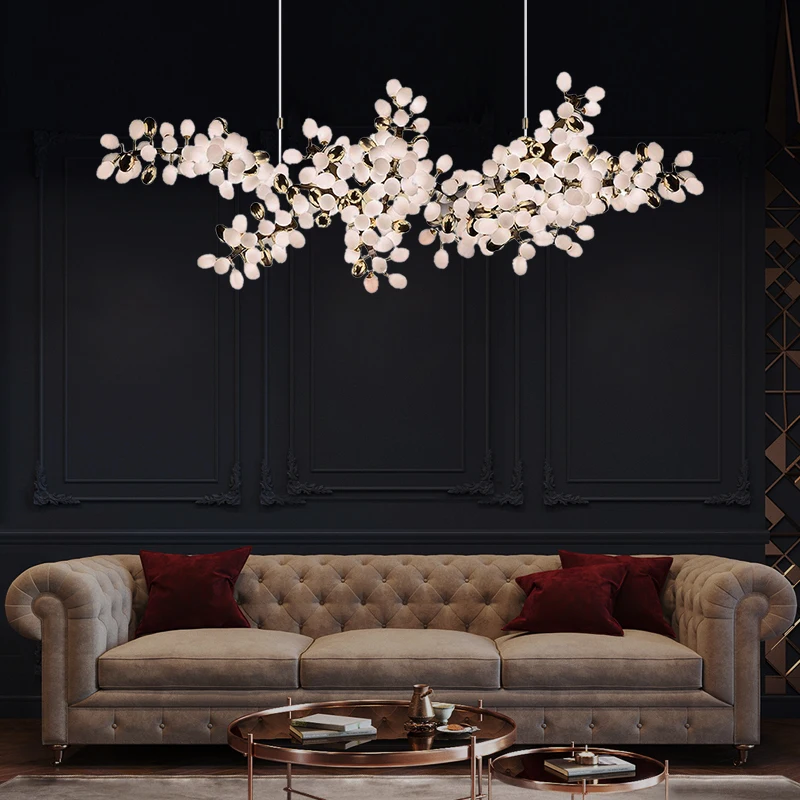 Modern Designer Chandelier Lighting  For Villa Luxury Chandelier Lamp For Living Room Art Decor Project suspension .