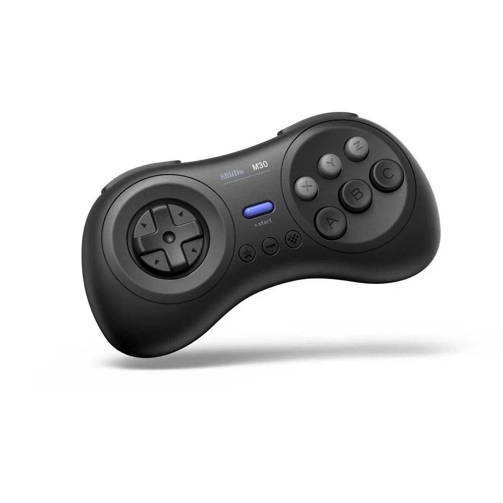 

NEW M30 Bluetooth Gamepad For Sega Genesis Mega Drive Style For Switch PC MAC Smartphone Wireless Game Controle with Bracket