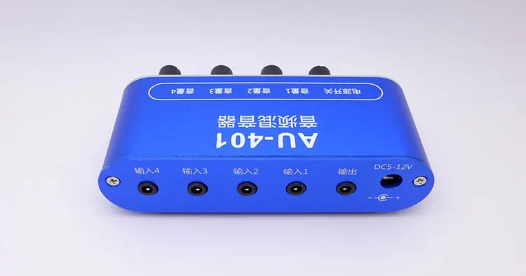 اثنان قناة الصوت أربعة المدخلات إخراج واحد أربعة المدخلات إخراج واحد متعدد القنوات الموسيقى خلط سماعات مكبر للصوت خلاط