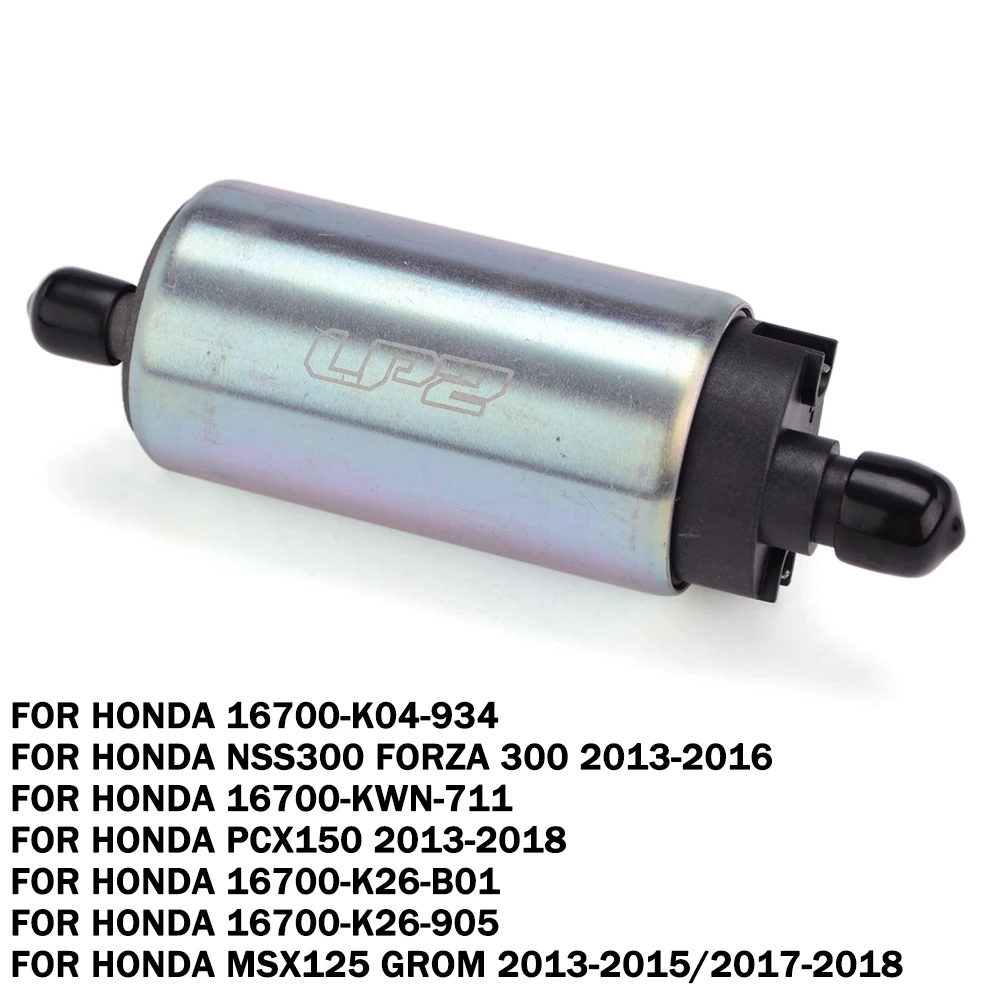 Motorcycle Fuel Pump For Honda NSS300 Forza 300 PCX150 PCX 150 MSX125 GROM MSX 125 16700-K04-934 16700-KWN-711 16700-K26-B01