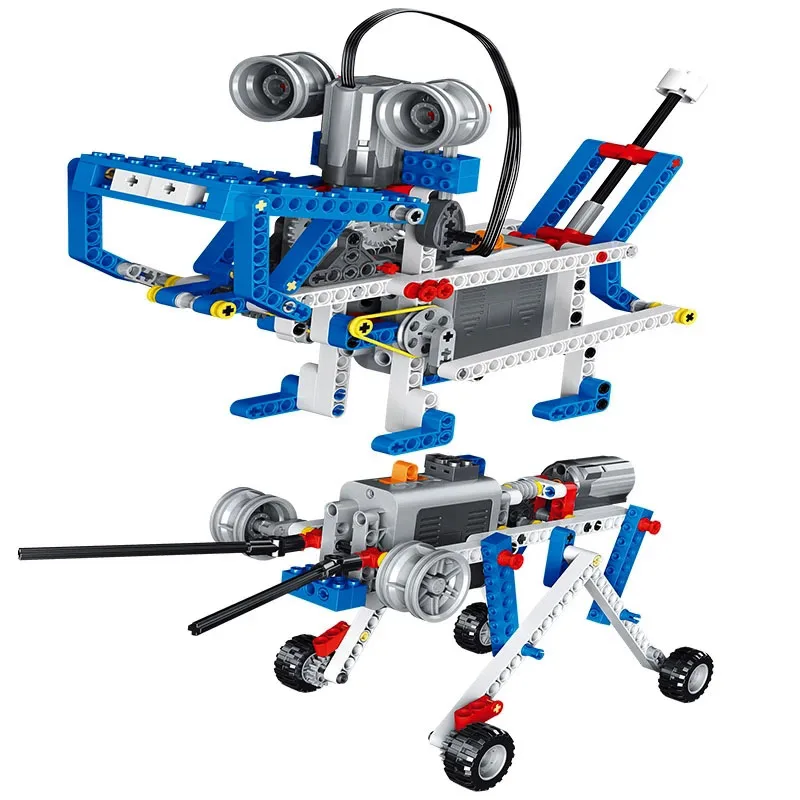 9686 piezas multi MOC, estudiantes de escuela educativa, aprendizaje de bloques de construcción, función de potencia, conjunto para niños