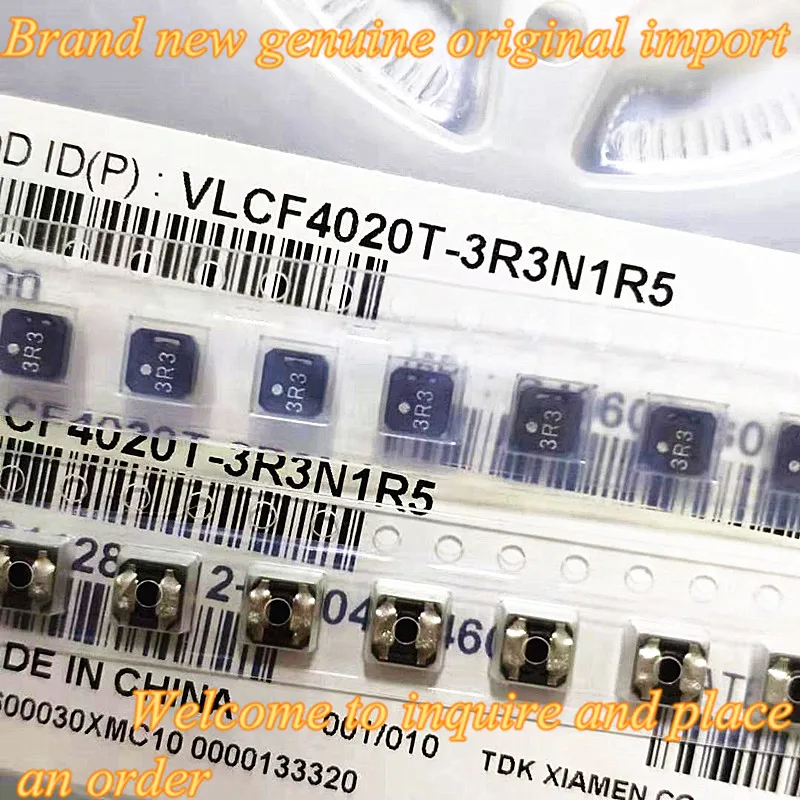 8PCS VLCF4020T-270MR48 8PCS SMD 100M 101M 150M 1R8 2R2 3R3 470M 4R7 6R8 Wounded Power Inductor 4x4x2.0mm 27UH Original imported