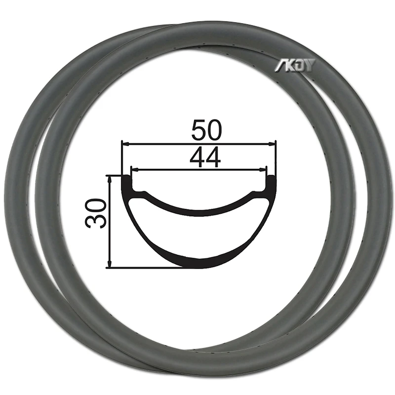 AliExpress 29inch Carbon Rims 50mm Wide Plus Hookless 29er MTB Rim AM/Enduro 30mm Depth Customizable Disc Tubeless Mountain Rims 29"