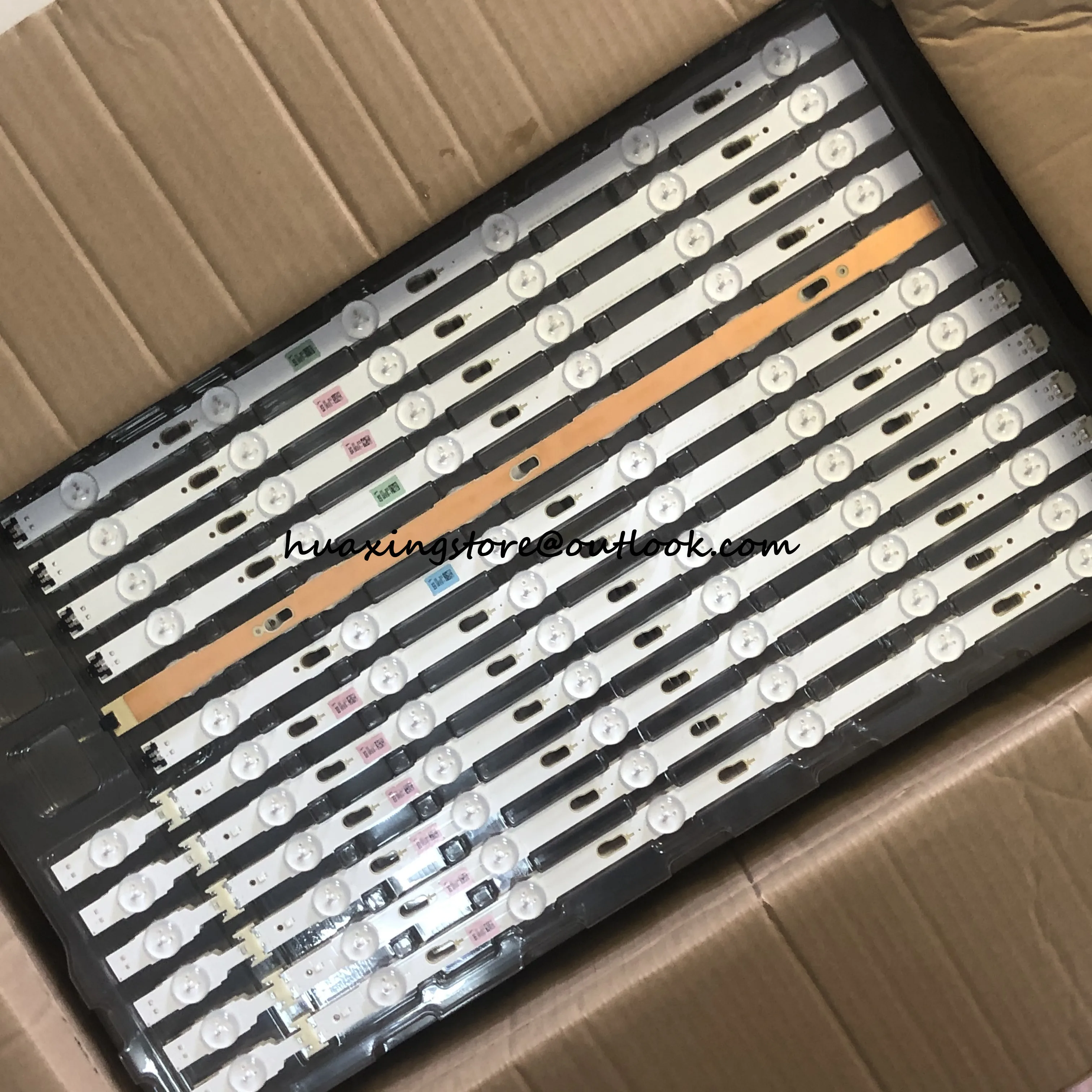 

12pcs LED backlight strip for UE50JU6400 UN50MU6070 UE50JU6400k UN50JU7100FXZA V5DU-500DCA-R1 500DCB BN96-34795A 34796A